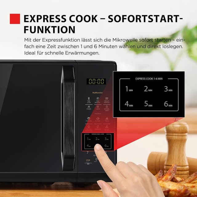 Thumbnail 4 de TOSHIBA MW3-EM20PE Mikrowelle 20L 800W