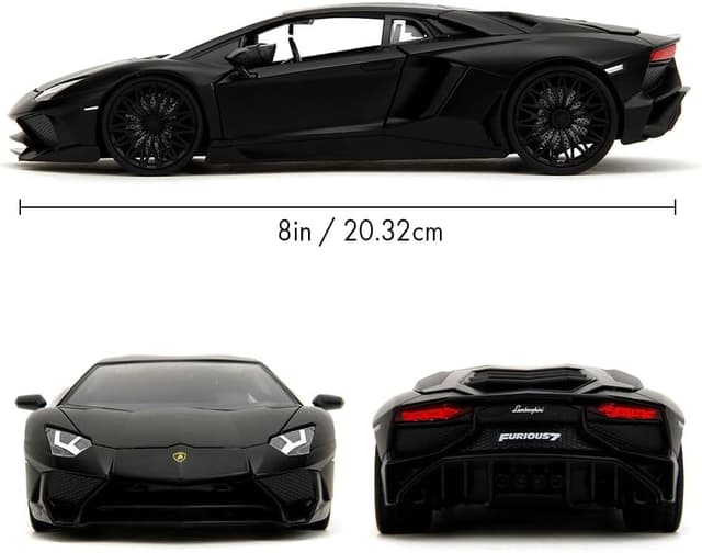 Thumbnail 2 de Jada Toys Lamborghini Aventador Modellauto 19 cm