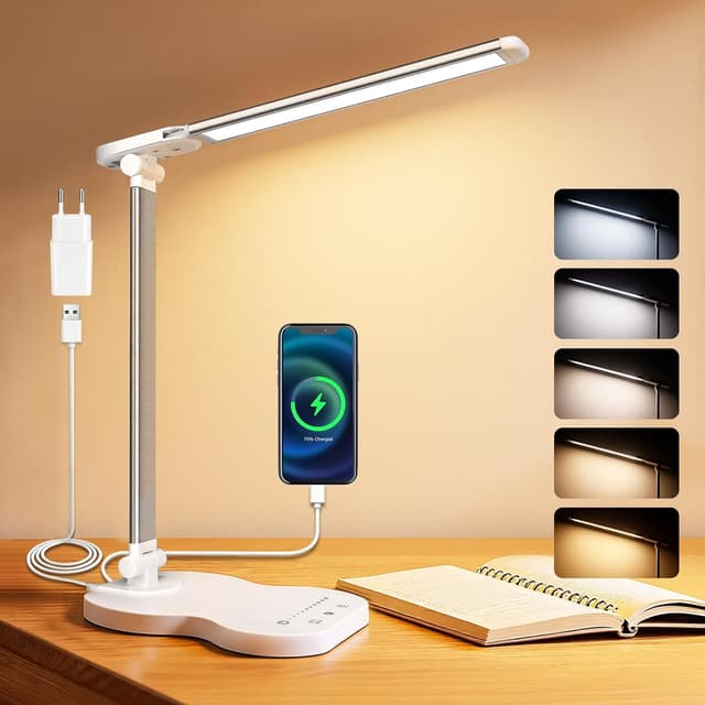 Detalle de Lampe de Bureau LED 10 niveaux