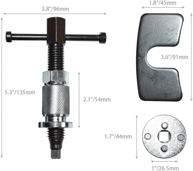 Detalle de CENWOTL brake caliper rewind tool kit 3 pcs