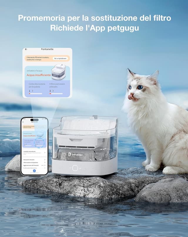 Thumbnail 4 de PETGUGU PF1 Filtri ricambio 6 pezzi 8 stadi