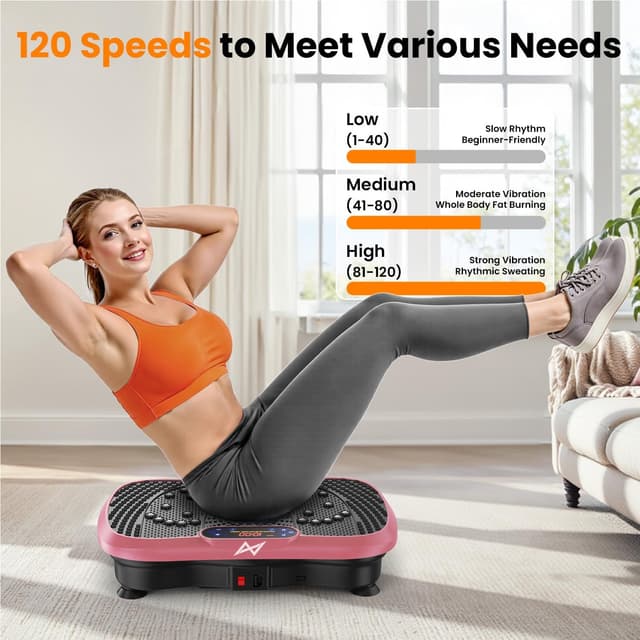 Thumbnail 4 de AXV Vibration Plate 120-Speed Full Body Shaker
