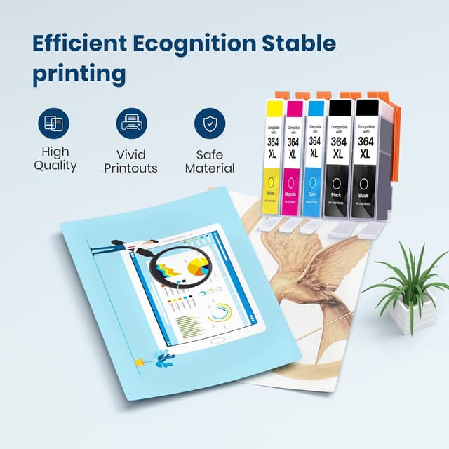 Detalle 1 de Washope 364XL Multipack für HP 364 Patronen