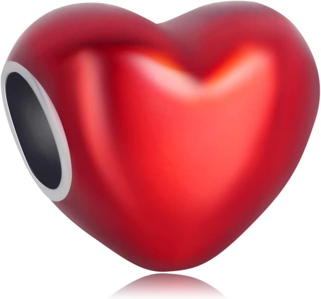 Detalle de Rimgoris charm in argento sterling 925 per bracciali e collane (cuore, freccia e simboli)