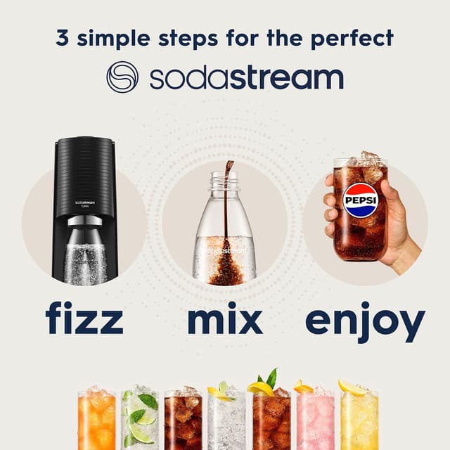 Thumbnail 6 de SodaStream 2x 1 Litre Slim Reusable Bottles