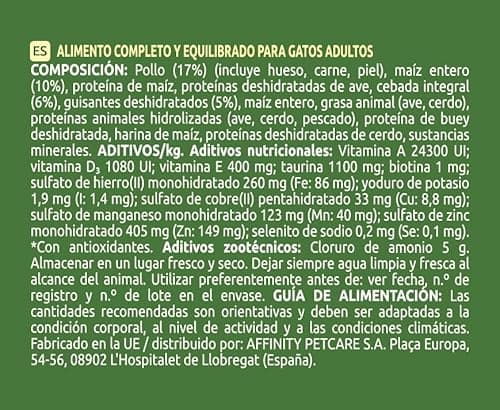 Detalle 2 de Ultima Adult Pollo: comida seca para gatos adultos de 10 kg