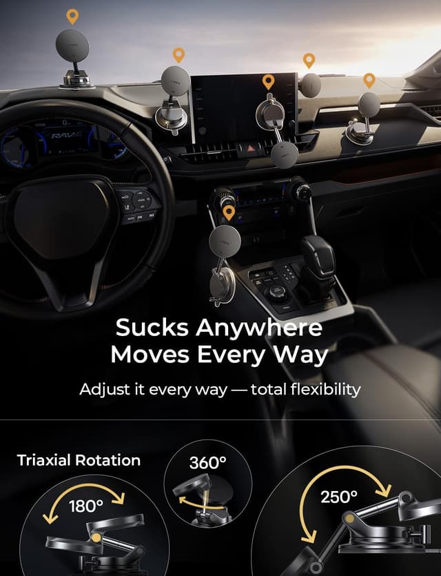 Thumbnail 2 de LISEN Qi2.2 25W MagSafe Car Charger