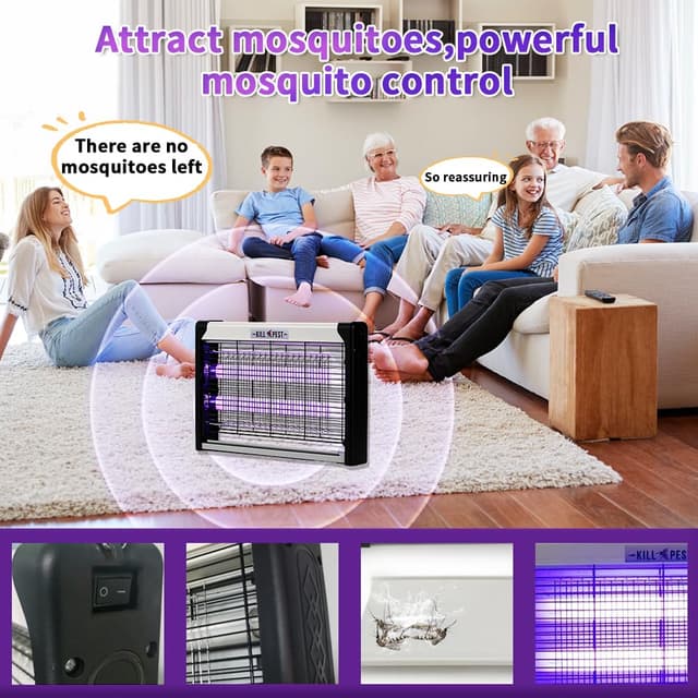 Thumbnail 6 de Electric Fly Killer 1800V Wall Mounted