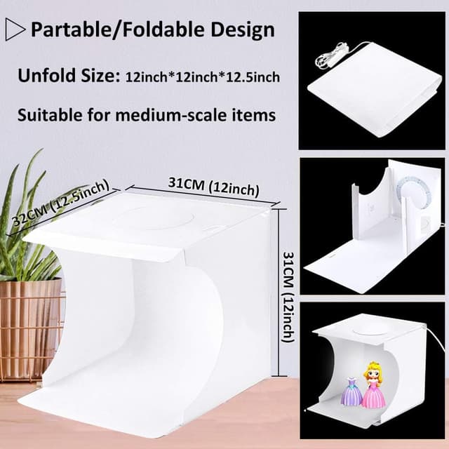 Thumbnail 4 de DUCLUS Photo Light Box 30cm lightbox kit