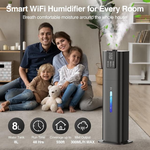 Detalle 2 de Honovos Smart Humidifier for Large Rooms
