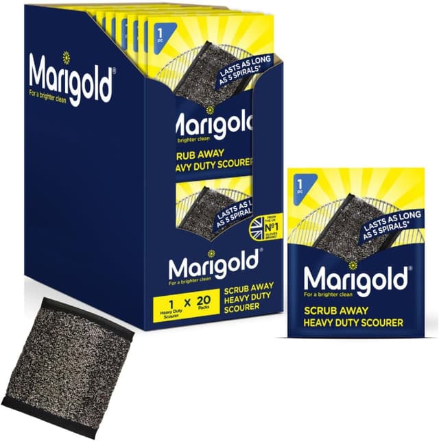 Detalle de Marigold Scrub Away Stainless Steel Scourers
