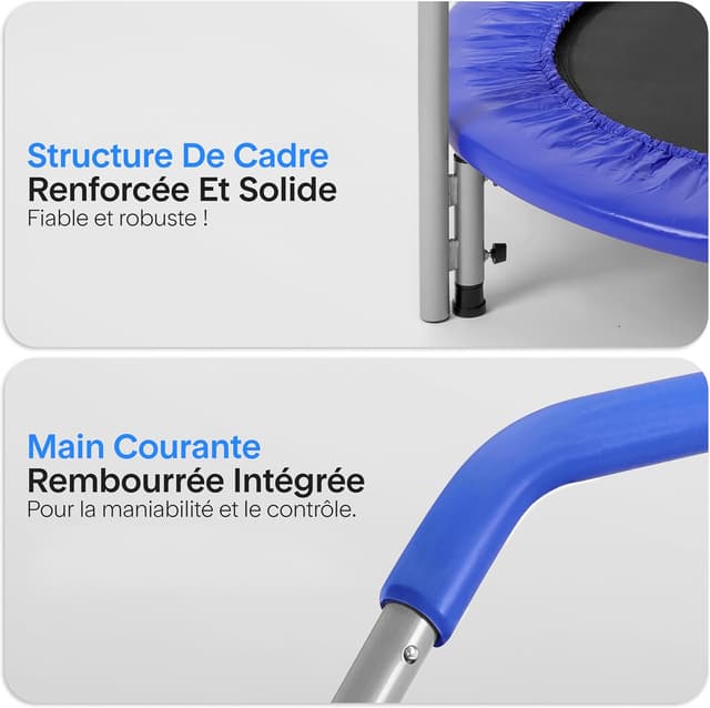 Thumbnail 3 de SereneLife Trampoline 101,6 cm mini trampoline 🏋