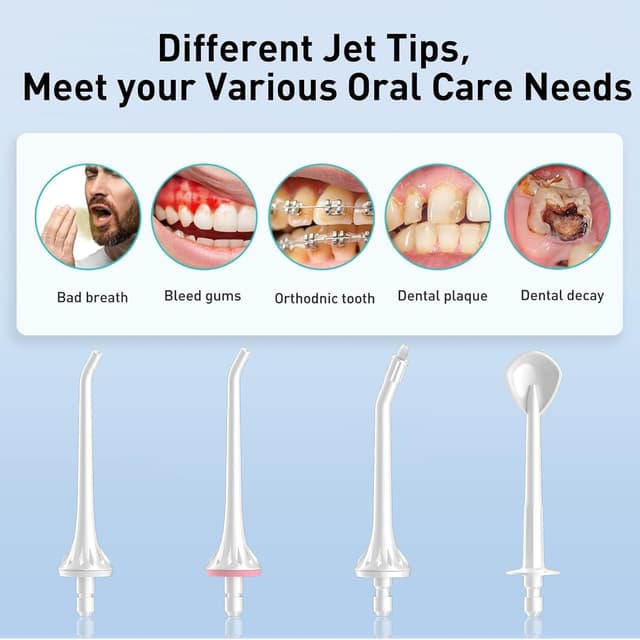 Detalle de COSLUS Munddusche 300 ml Akku, kabellos