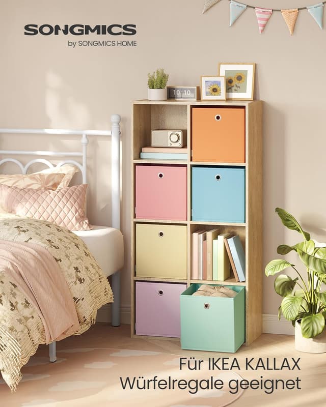 Thumbnail 1 de SONGMICS Aufbewahrungsbox 30 x 30 x 30 cm