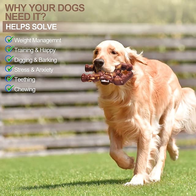 Thumbnail 6 de LUKITO Indestructible Dog Toy for Large Chewers