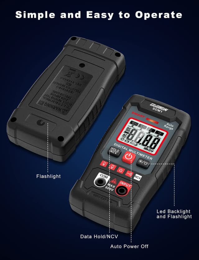 Thumbnail 6 de CUSBON Digital Multimeter 600V
