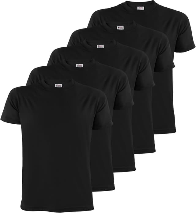 Imagen de ALPIDEX T-Shirt da Uomo 5 pezzi Girocollo en OfertitasTOP