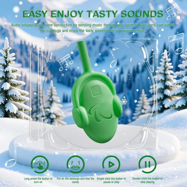 Detalle 2 de AMOS Musik-Lutscher Audio 1 Stück