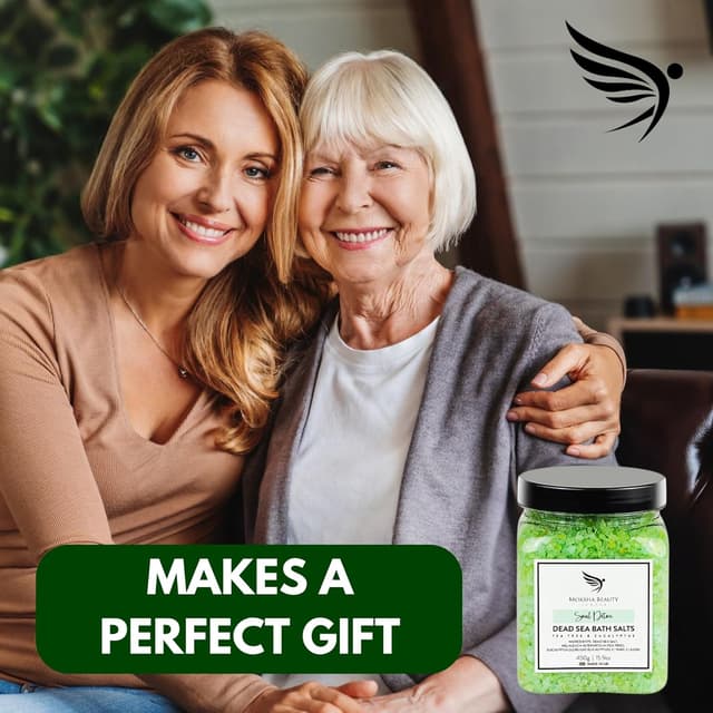 Thumbnail 6 de Foot Spa Salts with Tea Tree Oil (Natural Dead Sea Bath Salts) – 450g UK-made tea tree foot soak