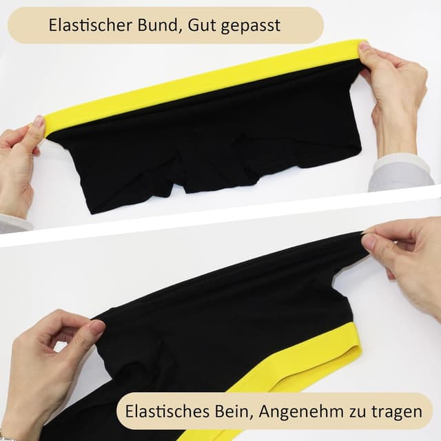 Detalle de Libella Damen Panties im 6er Pack – Hipsters/Boxershorts aus Baumwolle mit soft-dehnbarem Bund (3429)