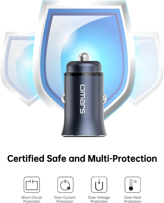Thumbnail 6 de Omars Chargeur de Voiture USB 35W