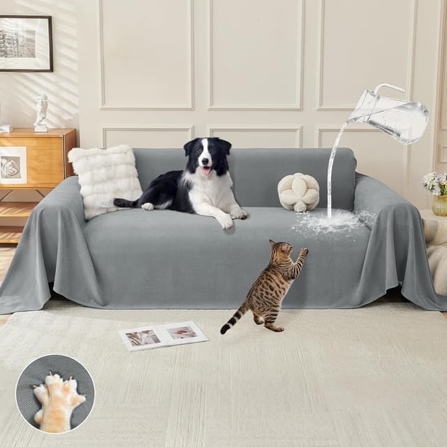 Imagen de Royhom Impermeable Funda sofá 3 plazas 340x180 cm en OfertitasTOP