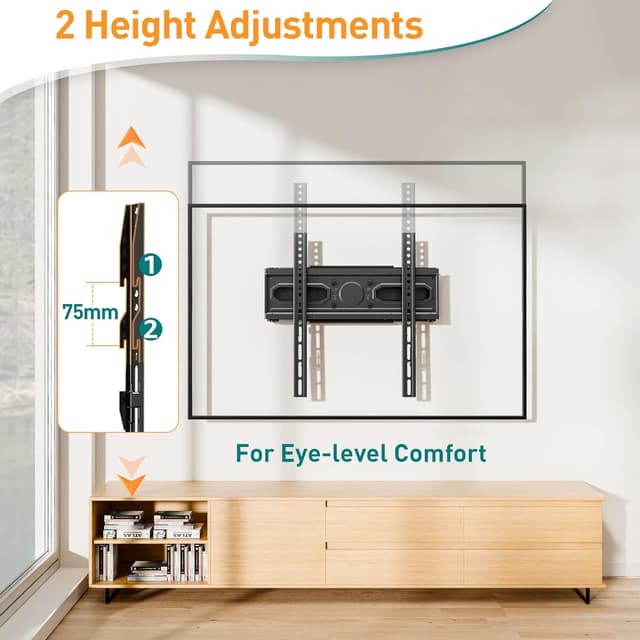 Thumbnail 5 de ELIVED EV1001 TV Bracket 45kg
