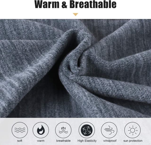 Thumbnail 2 de Winter Neck Warmer Fleece windproof gaiter for skiing