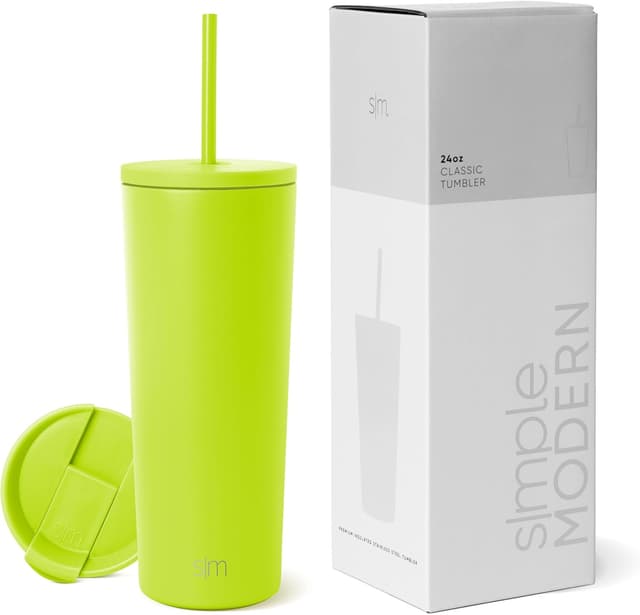 Thumbnail 6 de Simple Modern Insulated Tumbler 20oz Almond Birch