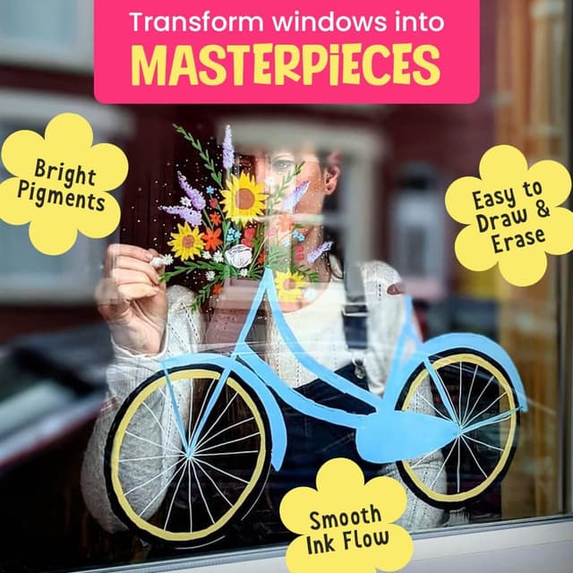 Thumbnail 4 de Chalkola Dual Tip liquid chalk pens 30 pack