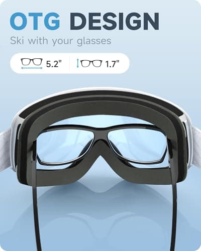 Thumbnail 4 de Findway Gafas Esqui Niño 5~16 Años Mascara Esqui Niño Gafas de Esqui Niño Niña OTG Ajustable para Niños Anti-Niebla Protección UV
