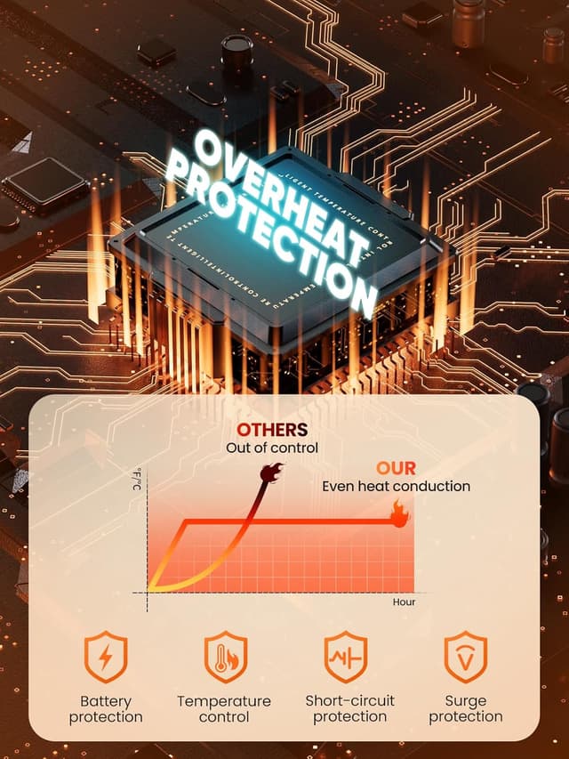 Thumbnail 5 de VIWKO Chaleco Calefactable Mujer 12V 12000mAh Talla L