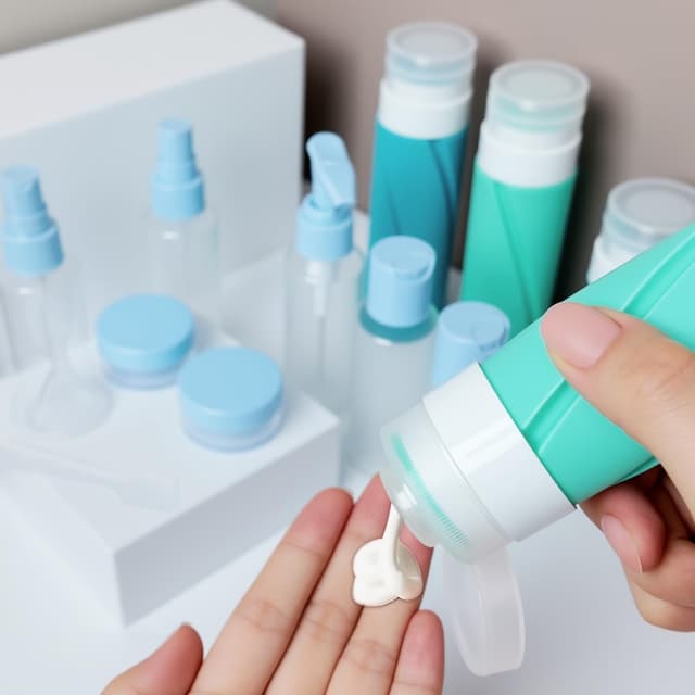 Thumbnail 5 de 14 Pack 100ml Silicone Travel Bottles Set