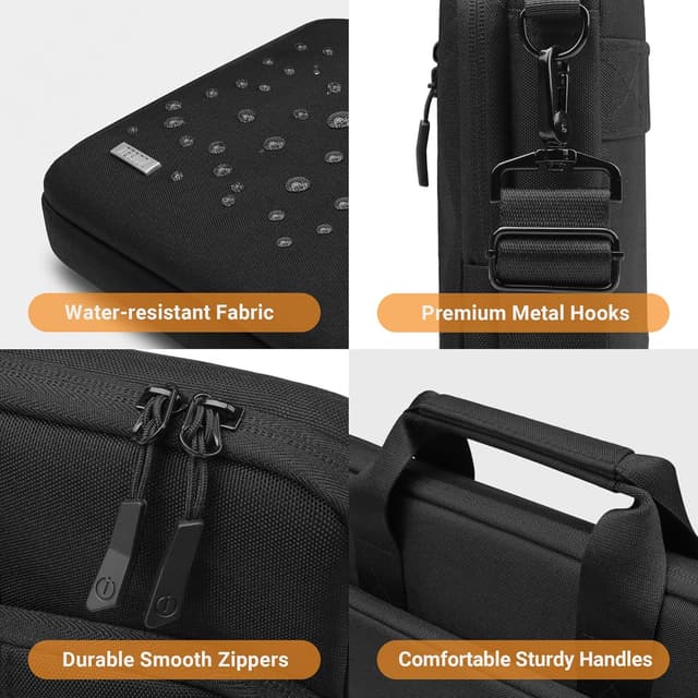 Thumbnail 6 de TECOOL 15.6 laptop bag with 360 protection