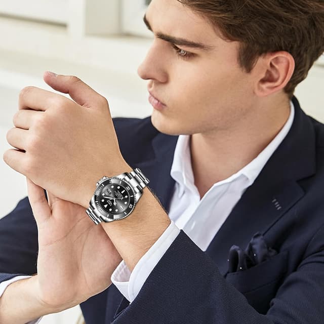 Thumbnail 5 de LIGE Reloj Hombre Cronógrafo 3ATM 📷