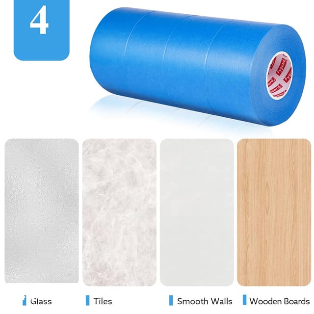 Detalle 2 de Fyguard 4 Rolle Malerkrepp 50m