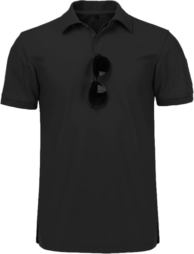 Detalle 2 de JACKETOWN Herren-Poloshirt Kurzarm: atmungsaktiv, schnell trocknend, elastisch (Regular Fit)