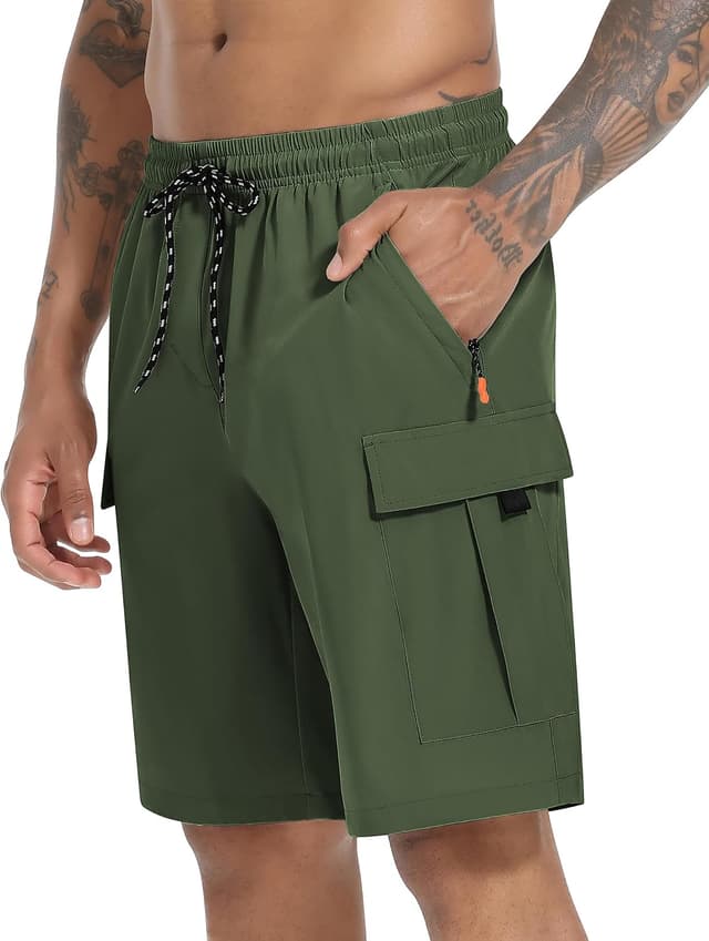 Thumbnail 6 de INNERBUT Men's Cargo Shorts Quick Dry