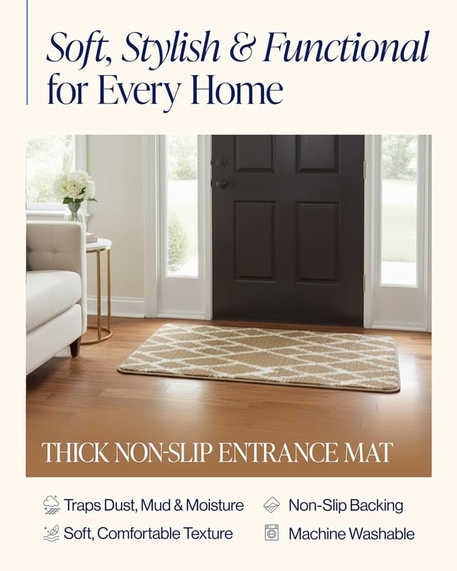 Detalle 2 de Nest & Nibble indoor door mat 60 x 90 cm