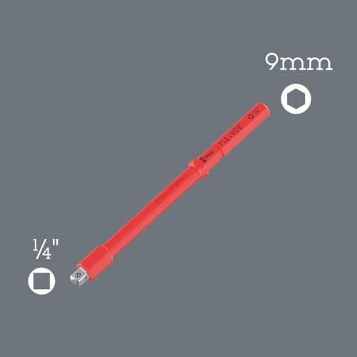 Detalle 1 de Wera Kraftform Kompakt A VDE 712 i SB varilla 154 mm
