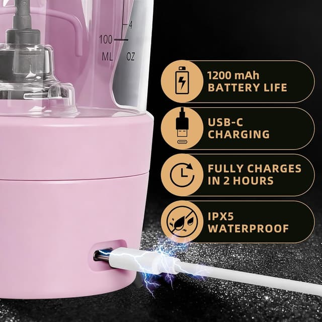 Detalle de Mountop Protein shaker bottle 400ml