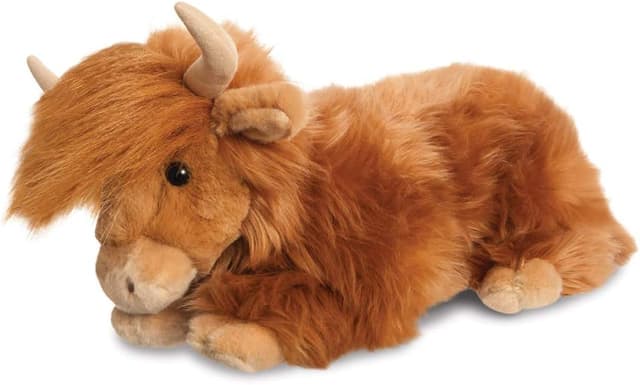 Detalle 2 de Aurora Bruce Highland Cow soft toy 16in
