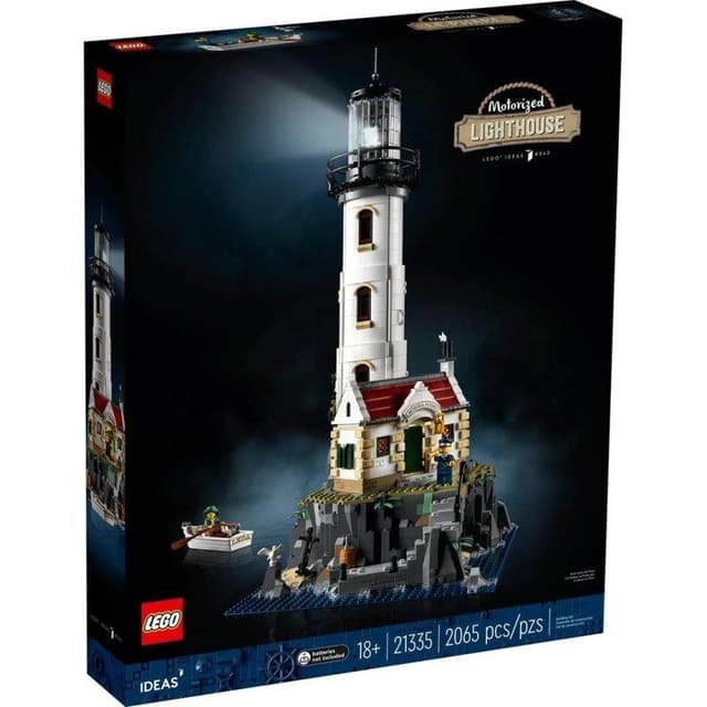 Detalle de Lego 21335 Faro Motorizado 2065 piezas