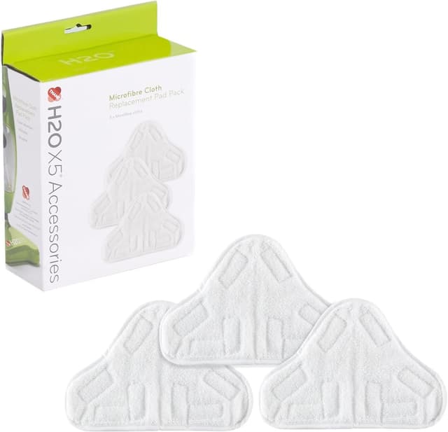 Detalle de H2O X5 Super Cleaning Kit cloth pack (pack of 5) for steam mops & steam cleaners