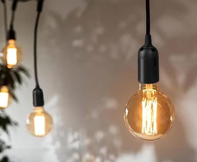 Thumbnail 4 de Kjzeex E27 Lampenfassung 3er Set