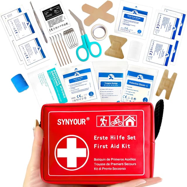 Imagen de SYNYOUR Botiquín Mini 80 piezas 🚑 en OfertitasTOP