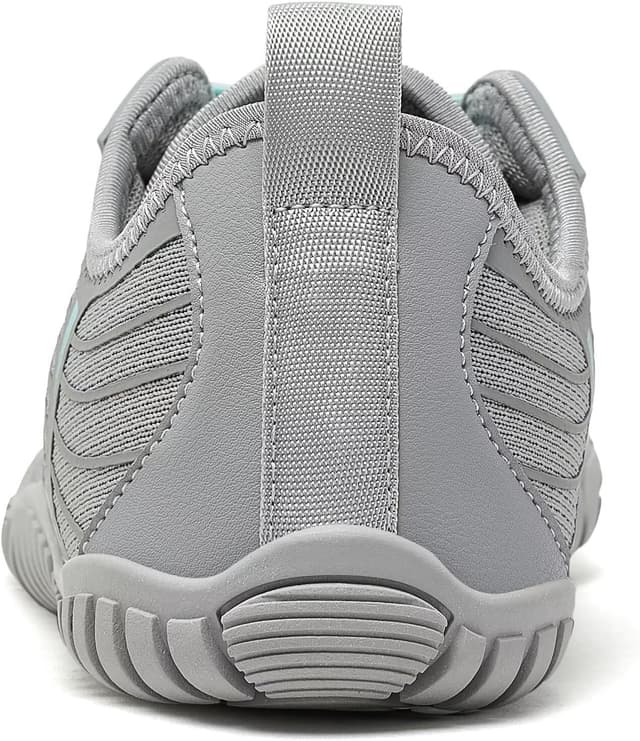 Detalle 2 de HOBIBEAR unisex wide trail trainers with zero-drop sole and breathable knit upper