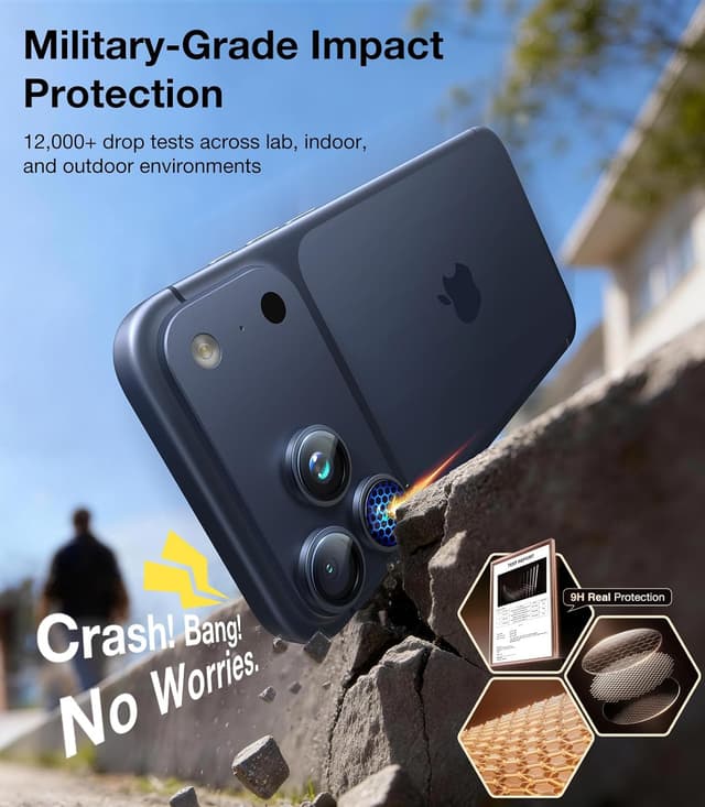 Detalle 2 de UltraGlass UNBREAK TOP 9H+ Camera Protector