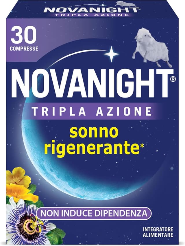 Detalle de Melatonina Novanight Tripla Azione 1 mg