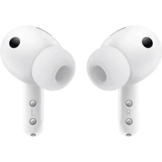 Detalle 2 de Samsung Galaxy Buds Pro blancos: auriculares inalámbricos Bluetooth con cancelación activa de ruido y control táctil